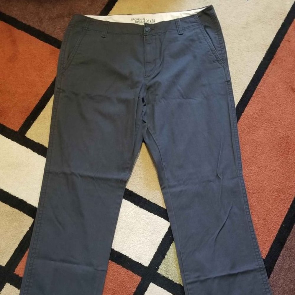 Lot of 4 pair of men's dress pants, size 38x34